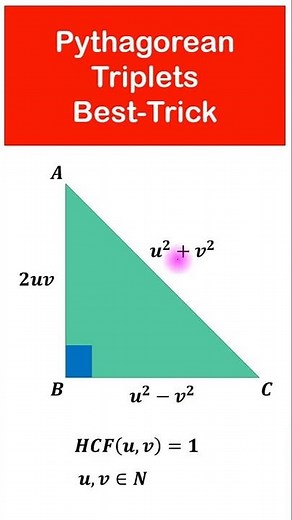 🚀Pythagorean Triples: Discover the Secret Formula for Limitless Pythagorean Triples!