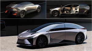 Meet Lexus' New Take on EVs: The LF-ZC and LF-ZL Concept Cars