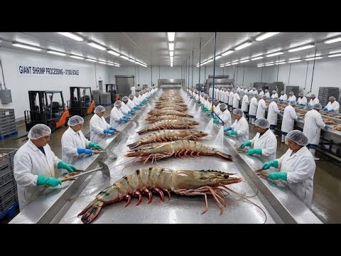 Inside the Shrimp Factory That Processes Over 1.2 Million Shrimp Every Day