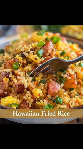 2K views · 26 reactions | Pineapple and ham come together in this Hawaiian Fried Rice that’s bursting with sweet and savory flavor. It’s a quick, one-pan meal that turns simple ingredients into something special — perfect for an easy dinner tonight. | Recipe Stories | Facebook