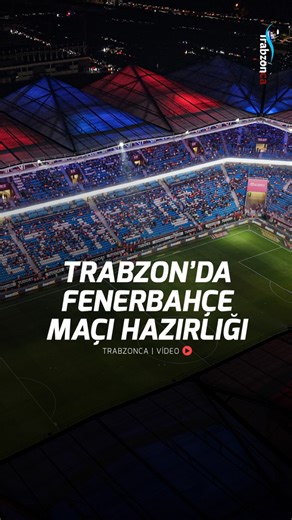 Trabzonca | Trabzonspor’da yarın oynanacak derbi öncesi Papara Park’taki hazırlıklar tüm hızıyla sürüyor. Stadyumda, dünün ardından bugün de çalışmalar... | Instagram