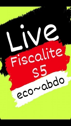 ECO-ABDO on Instagram: "Revision generale Fiscalite avec CORRIGE EXAMEN Fiscalite 2022/2023"