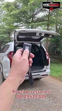 Automatic power tailgate Mitsubishi pajero sport facelift 2021-2025 with kick sensor