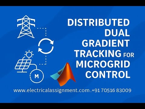 Distributed Dual Gradient Tracking for Microgrid Control | MATLAB Code & Simulation Tutorial