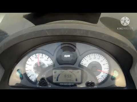 SYM VTS 200 TOP SPEED