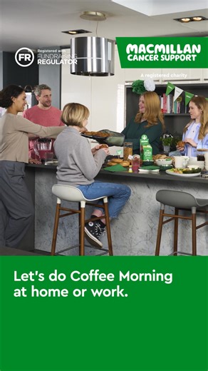 Host a Macmillan Coffee Morning your way this September. Show your support for people living with cancer in the UK. | Macmillan Cancer Support