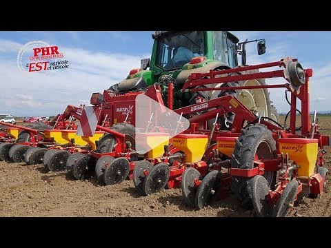 The Grimme Matrix 1200 beet seeder