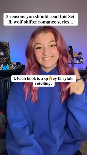 Honey Phillips on Instagram: "Spicy, alien wolf shifter fairytale retellings! #scifiromance #alienromance #sweetandspicy #fairytaleretelling #alienshifters #kindleunlimited"
