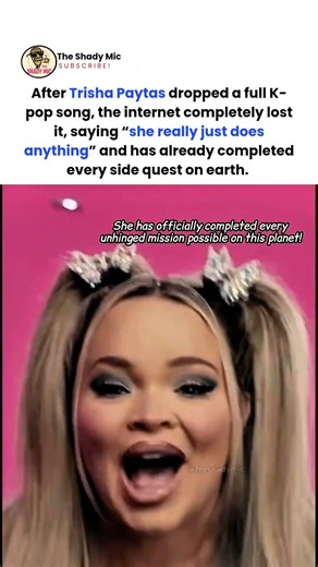 Trisha Paytas releasing a “full K-pop song” sparks reactions #trishapaytas