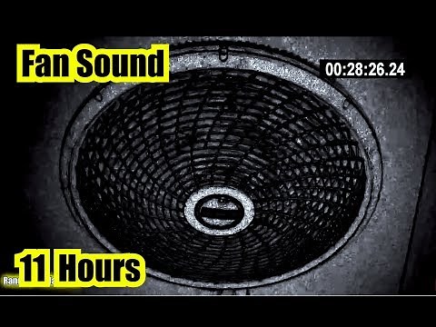 11 Hour Fan Sound For Sleeping Dim Screen + Sleep Timer