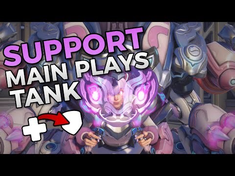 When a Support Main Plays Tank... | Overwatch 2