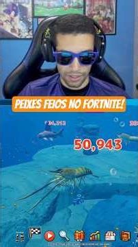 THE FISH ARE SO UGLY! (fish simulator in Fortnite) #fortnite #fortnitebr #fortniteclips