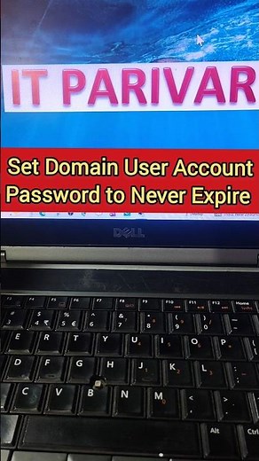 🖥️Keep Password set to never Expire (Active Directory) #user #password #activedirectory #itparivar