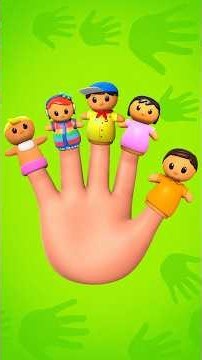 Finger family song #shorts #fingerfamilysong #kidslearningsongs