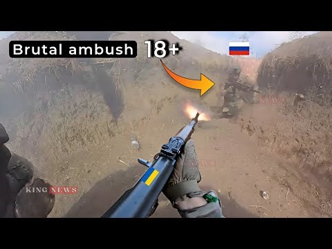 Gopro Battle❗Russian Soldiers Brutally Ambushed by Ukrainian Army in Close combat