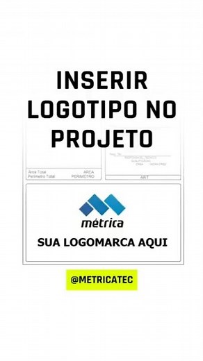 INSIRA O LOGOTIPO DA SUA EMPRESA NA FOLHA! #topografia #CAD