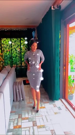 Sheebah Karungi Mastering the Good Body Challenge with Blue Moves