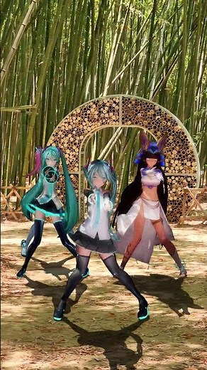 [MMD] 愛言葉Ⅲ / つみ式初音ミク, YYB Hatsune Miku, Ramessess II, Nanoko feat.십리대숲 #shorts