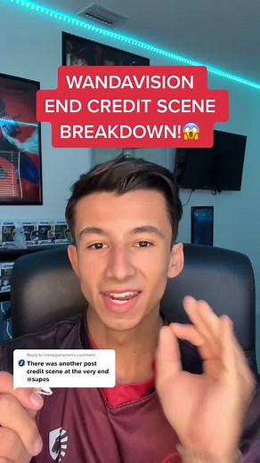 Exploring the WandaVision End Credit Scene