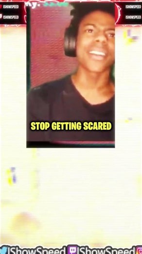 Speed SCREAMS Playing a Horror Game 😂💀