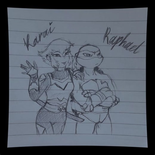 Karai vs Raphael - TMNT 2012 GLMV