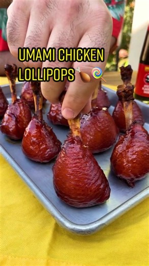 Delicious Umami Chicken Lollipops Recipe | Food Beast