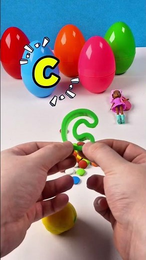 Learn & Create Alphabet with Colorful Dough! I Fun Video for Preschool Kids