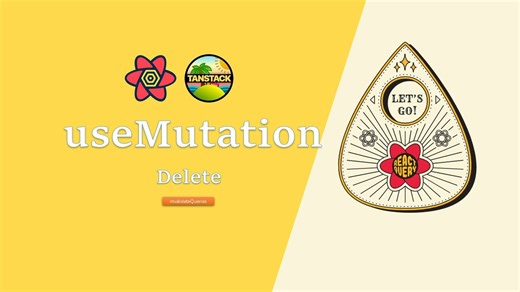 【React-Query】useMutation 实现数据删除操作