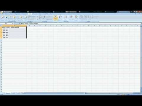 Copying pdf to Excel