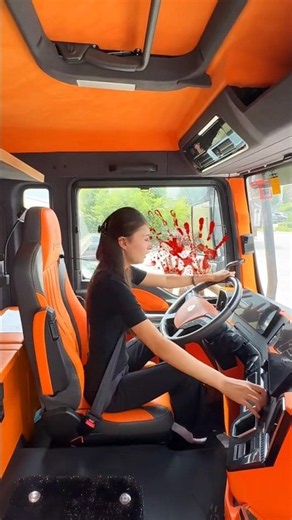 When a Ghost Appears Outside Your Luxury RV! 😱🚐 #Shorts