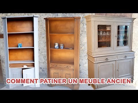 Comment patiner un meuble ancien