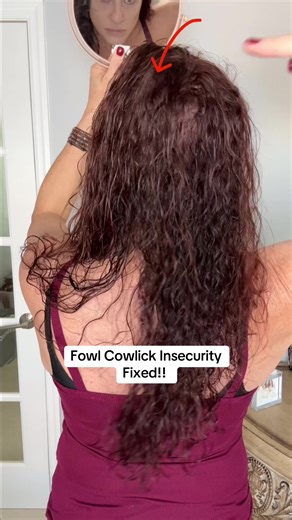 Fixing Cowlicks and Split Ends for Curly Hair
