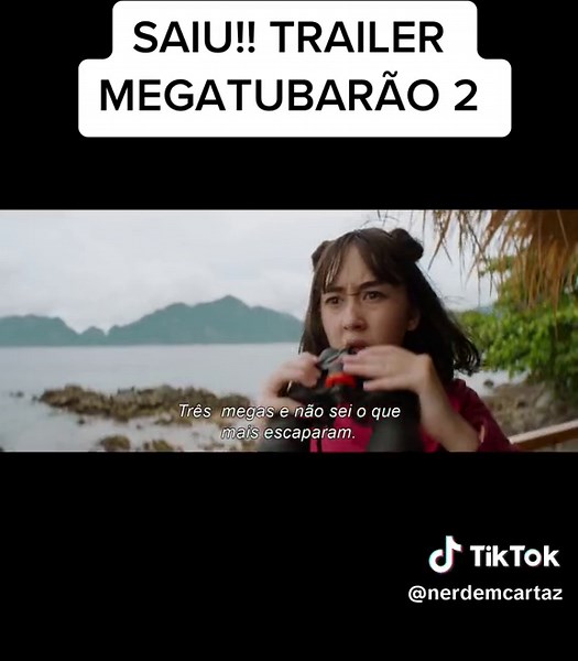 Novo filme MEGATUBARÃO 2! Confira o novo filme desse tubarão pré historico que ja começa com uma cena incrivel! #meg2 #megatubarao #megatubarao2 #trailers #megalodon #filmes #dicasdefilmes #tubarao #terror #filmedeterror