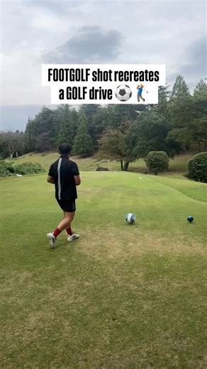 Watching the next generation redefine the #FootGolf game. Players like Japan’s @ken0514.footgolf 🇯🇵 rely on technical mastery over brute force. His signature “pendulum” shot, a controlled, golf-inspired leg swing is getting trendy into the youngsters. Do you know anybody who kicks like this? #TheFootGolfShow | The FootGolf Show