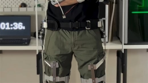 FIDLOCK×外骨骼：1min 穿齐全套 辅助设备易用成真