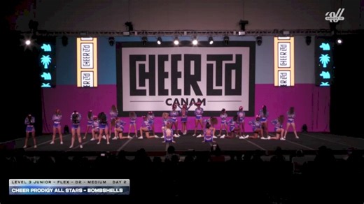 Cheer Prodigy All Stars - Bombshells [2026 L3 Junior - Flex - D2 - Medium Day 2] 2026 CANAM Grand Nationals