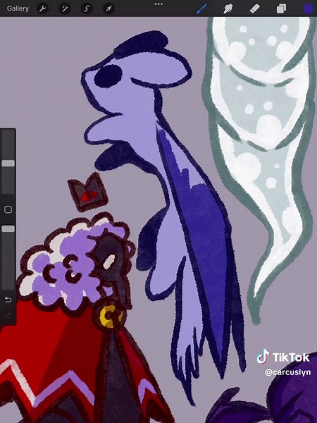 Drawing Silly Slugs: Day 28 of My Canvas Journey