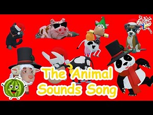 Animal Sounds TA6 | Fun and Educational Song for Kids | EduFam
