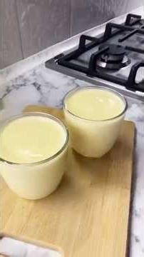 🍮 5-Minute Vanilla Pudding! So Easy! #vanillapudding #puddingrecipe #easydessert