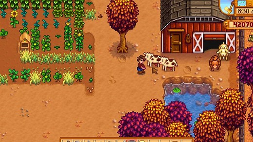 Stardew Valley: How to Milk Cows