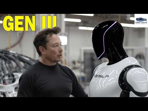 New Tesla Bot Optimus Gen 3 Capabilities Shock Industry! Elon Musk LEAKS Massive Reservation on Dec!