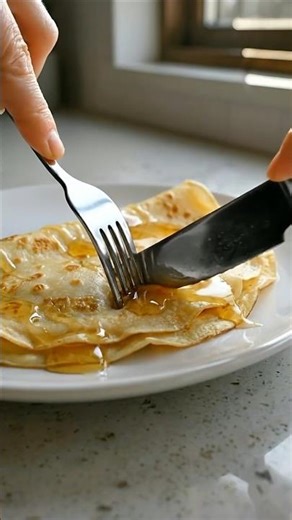 Delicious Crepes and Honey Recipe
