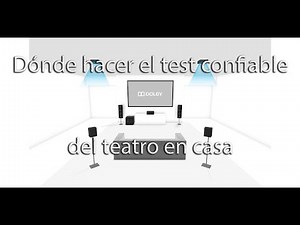 How to perform a sound test for home theater and 5.1 speakers