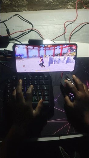 Free Fire Gaming keyboard mouse🖱️⌨️📲 Gameplay #mixpro #geekgamer #shorts #shortsviral #youtubeshorts