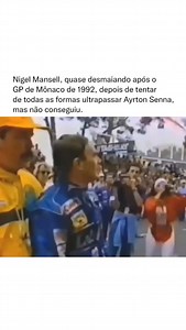 O Grande Prêmio de Mônaco de 1992 é lembrado como um dos duelos mais emocionantes da Fórmula 1. Nigel Mansell, que naquele ano dominava o campeonato com a poderosa Williams FW14B equipada com suspensão ativa, parecia imbatível. Após liderar a maior parte da prova, uma parada inesperada nos boxes a poucas voltas do fim colocou o britânico atrás de Ayrton Senna, que conduzia uma McLaren menos competitiva, mas em suas mãos se tornava uma arma precisa nas ruas de Monte Carlo. Restando cinco voltas, 