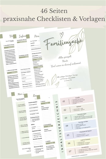 Family Emergency Folder and Insurance Folder: Precautionary Planning Template for Parents and Single Parents. Emergency Folder Checklist (PDF, 49 Pages). - Etsy