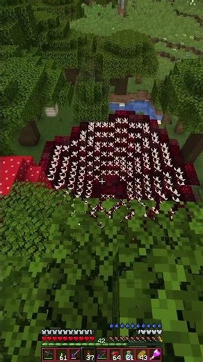 The Parasites mod is a wild time! | Minecraft 100 Days Scape and Run Calamity #100days #minecraft
