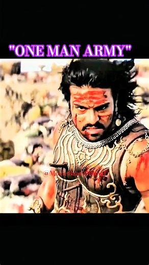 The Ultimate Sacrifice: One Man vs 100 Soldiers! 🔥 #RamCharan #Magadheera#shorts