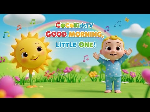 Good Morning, Little One! | Cocomelon Style Morning Song for Toddlers | CocoKidsTV