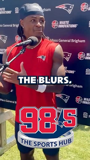 98.5 The Sports Hub | 🎯 Patriots WR Pop Douglas broke down his viral Touchdown pass from Drake Maye Saturday to Alex Barth 📽️ Matt Dolloff #patriots #nfl... | Instagram
